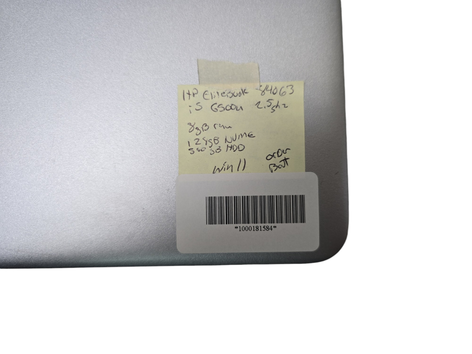 HP EliteBook 840 G3 i5-6500U@2.5GHz 8GB Ram 128GB NVMe 500GB HDD Win 11 Grade A
