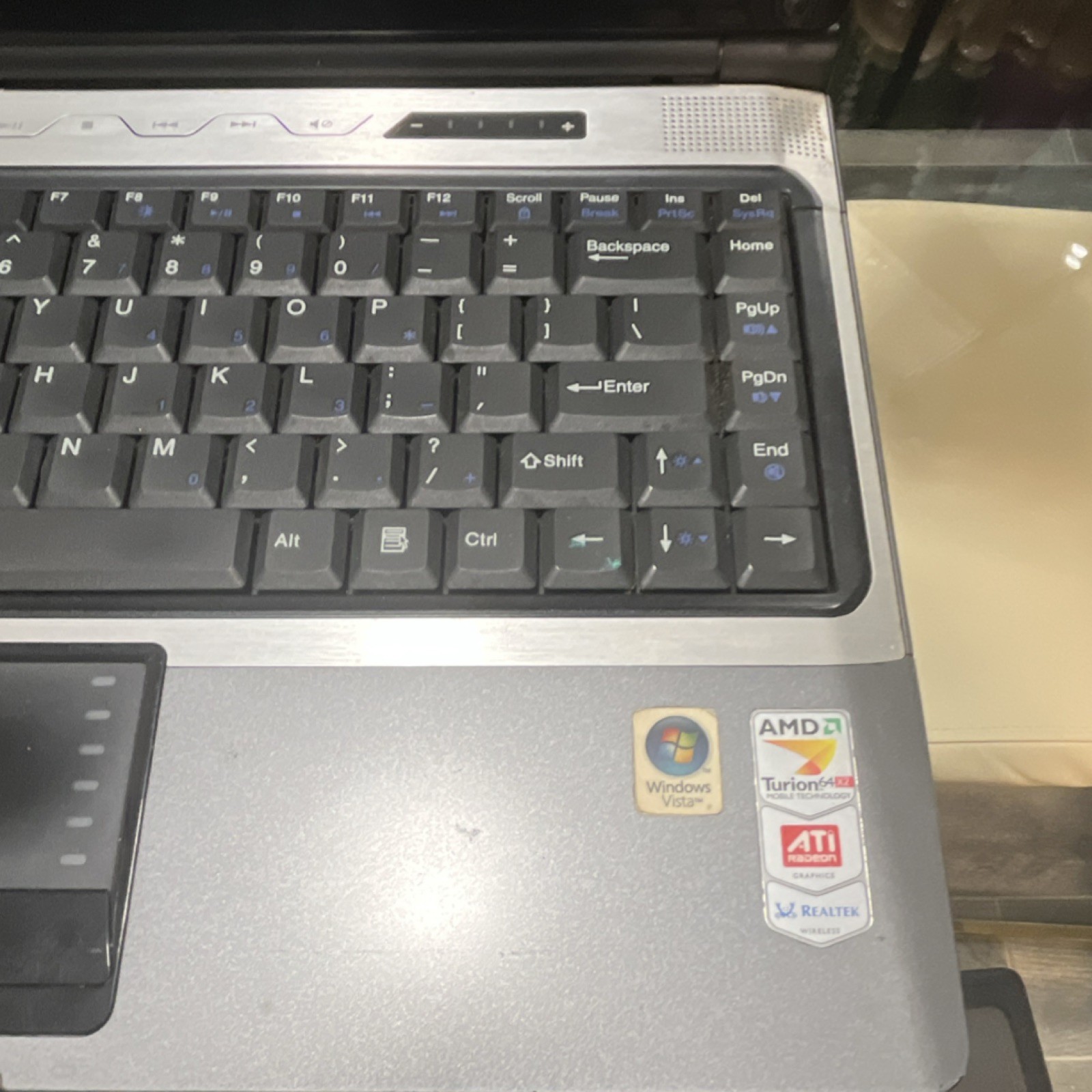 Gateway W350A AMD Turion X2 Windows Vista 15.6″ Notebook Webcam HDMI ATI Radeon