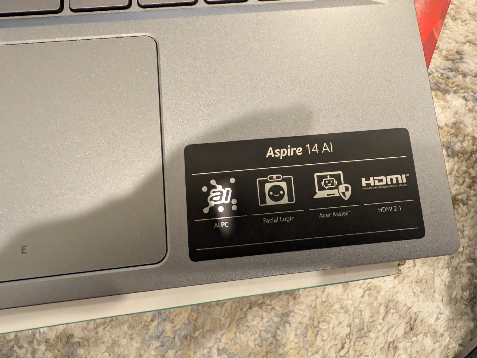 Acer Aspire 14 AI Core Ultra 7 258V 32GB 1TB SSD ARC 140V Graphics