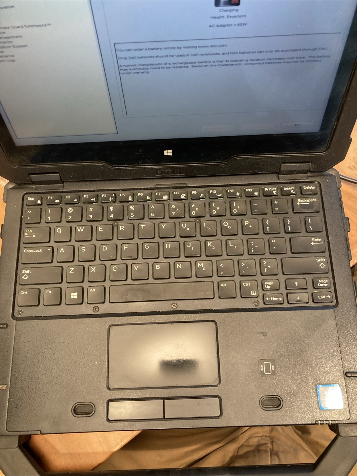 Dell Latitude 7214 Rugged Extreme 12″ i7-6600U 8GB RAM No Ssd(has Caddy)