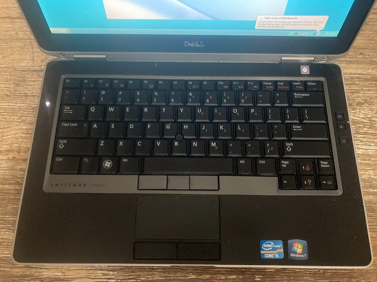 14.1″ Dell E5400 Laptop Vintage Windows XP 32 Bit Intel 2.2ghz 2gb 160gb DVD
