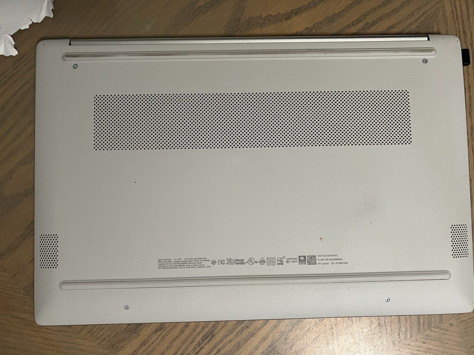 HP Laptop 15-FC0093DX 15.6″ Ryzen 5 7520U 2.8GHz 16GB RAM 256GB SSD