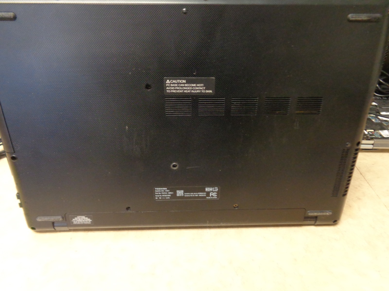 TOSHIBA SATELLITE C55-C5241 LAPTOP i5-5200U 2.20GHz 8GB RAM 15.6 Ethernet wifi