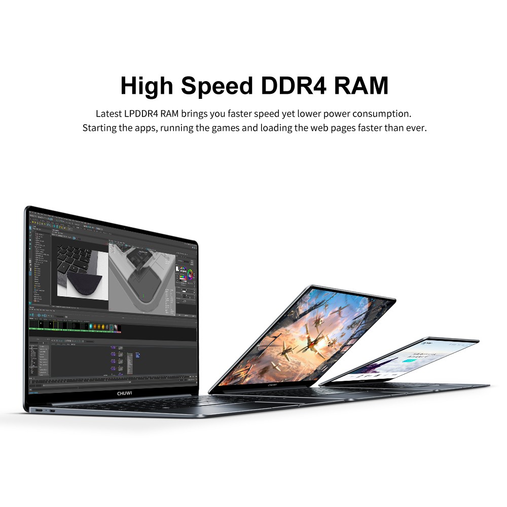 CHUWI Lapbook Pro 14.1″ Windows10 Laptop Intel N4100 Quad Core 8GB DDR4 256G SSD