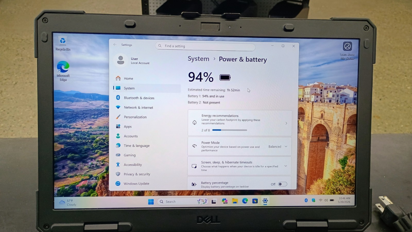 Dell Latitude 5430 Rugged i5 1145G7 – 32GB Ram – 512GB SSD – Windows 11 Pro