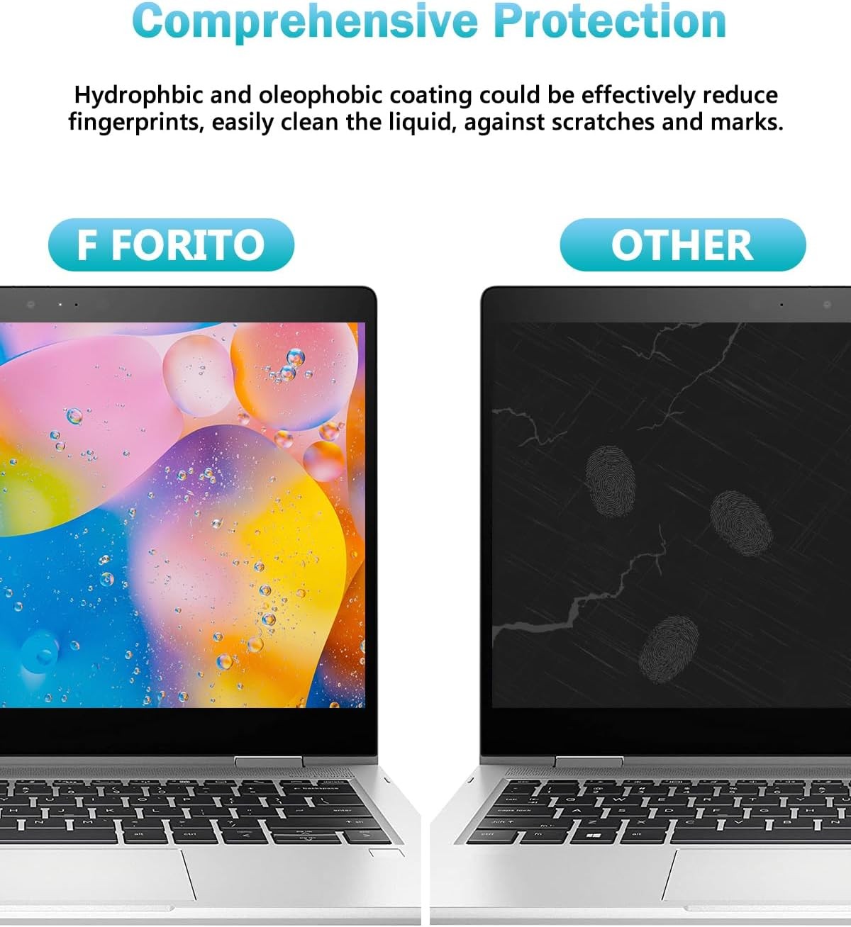 15.6 Inch Laptop Crystal Clear Screen Protector Compatible with HP/DELL/Asus/Ace