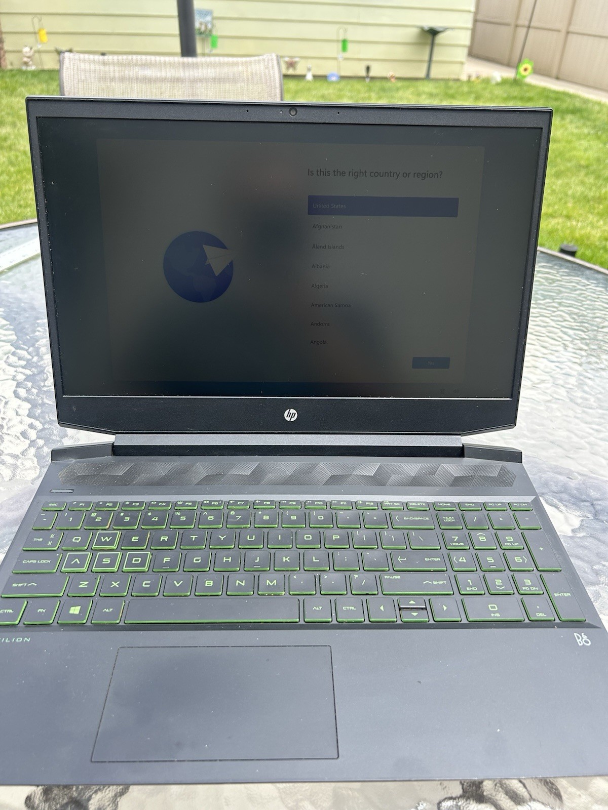 HP Pavilion Gaming Laptop 15-ec0xxx AMD Ryzen 5 8GB 256GB SSD GTX 1050
