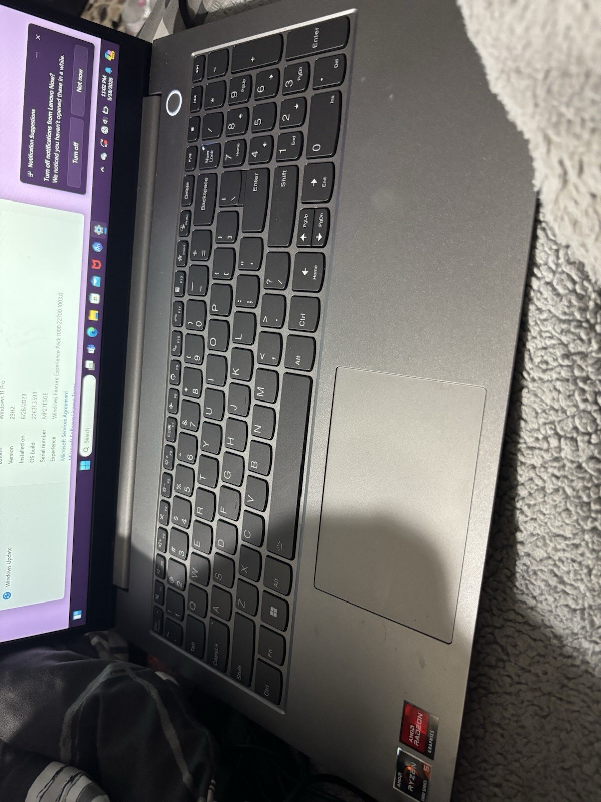 Lenovo ThinkBook 15 G4 ABA 15.6″ Ryzen 5 5625U 8GB 256GB SSD Win11 Pro