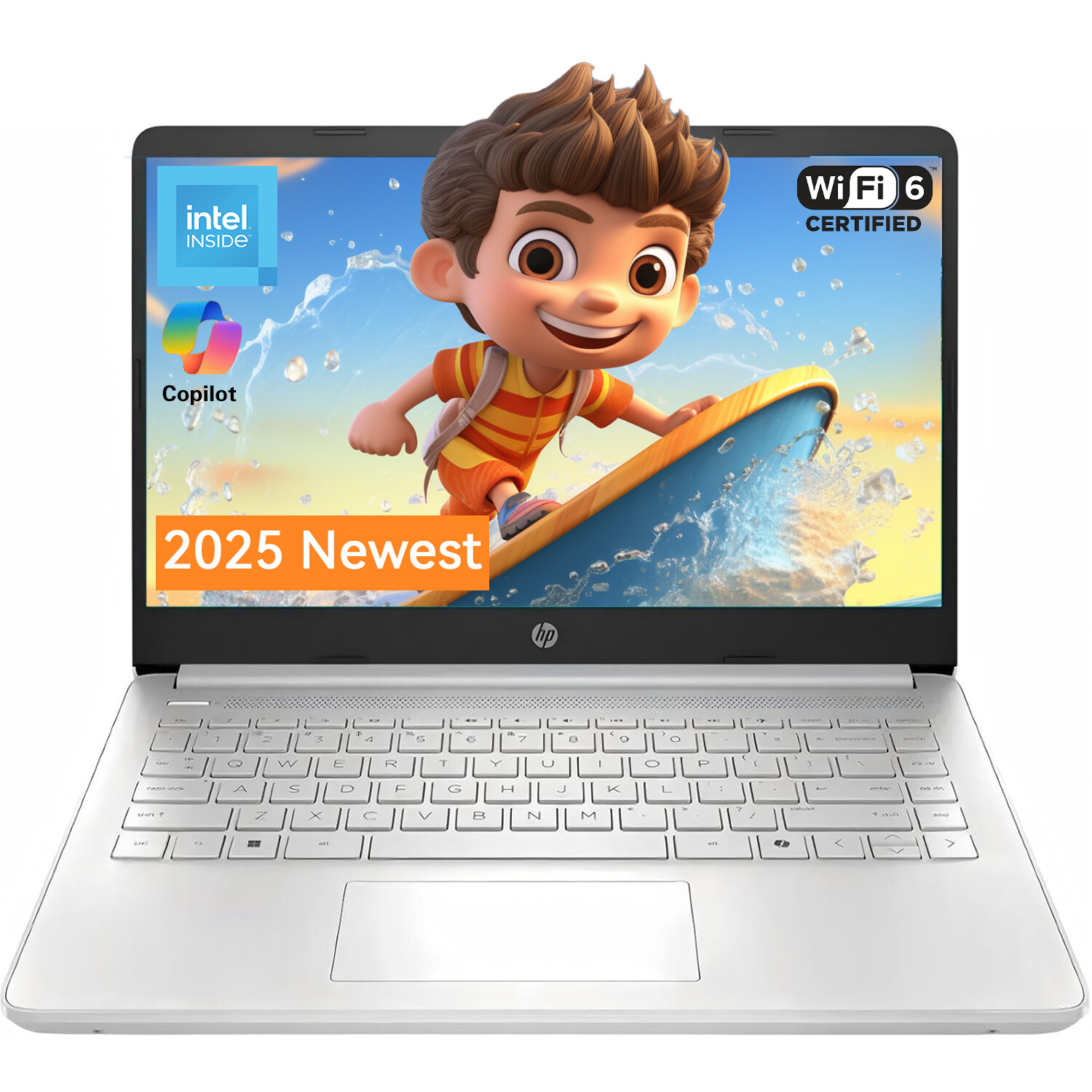 HP 2025 Student Laptop 14″ Intel N150 UP TO 16GB RAM 128GB UFS With Win 11 Pro