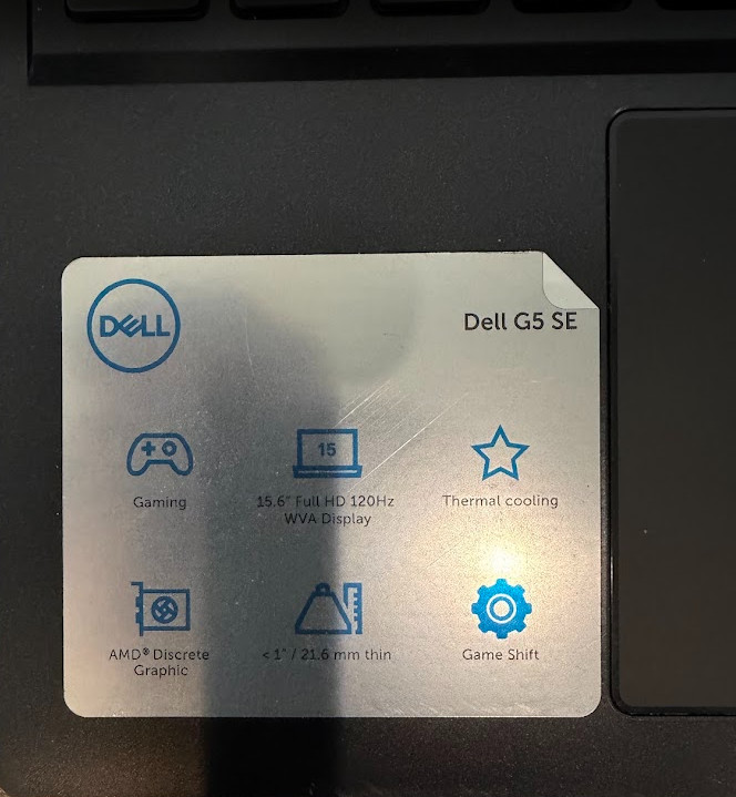 Dell G5 SE 5505 Gaming Laptop 15.6″ 120Hz Ryzen 7 4800H RX 5600M 32GB 512GB SSD