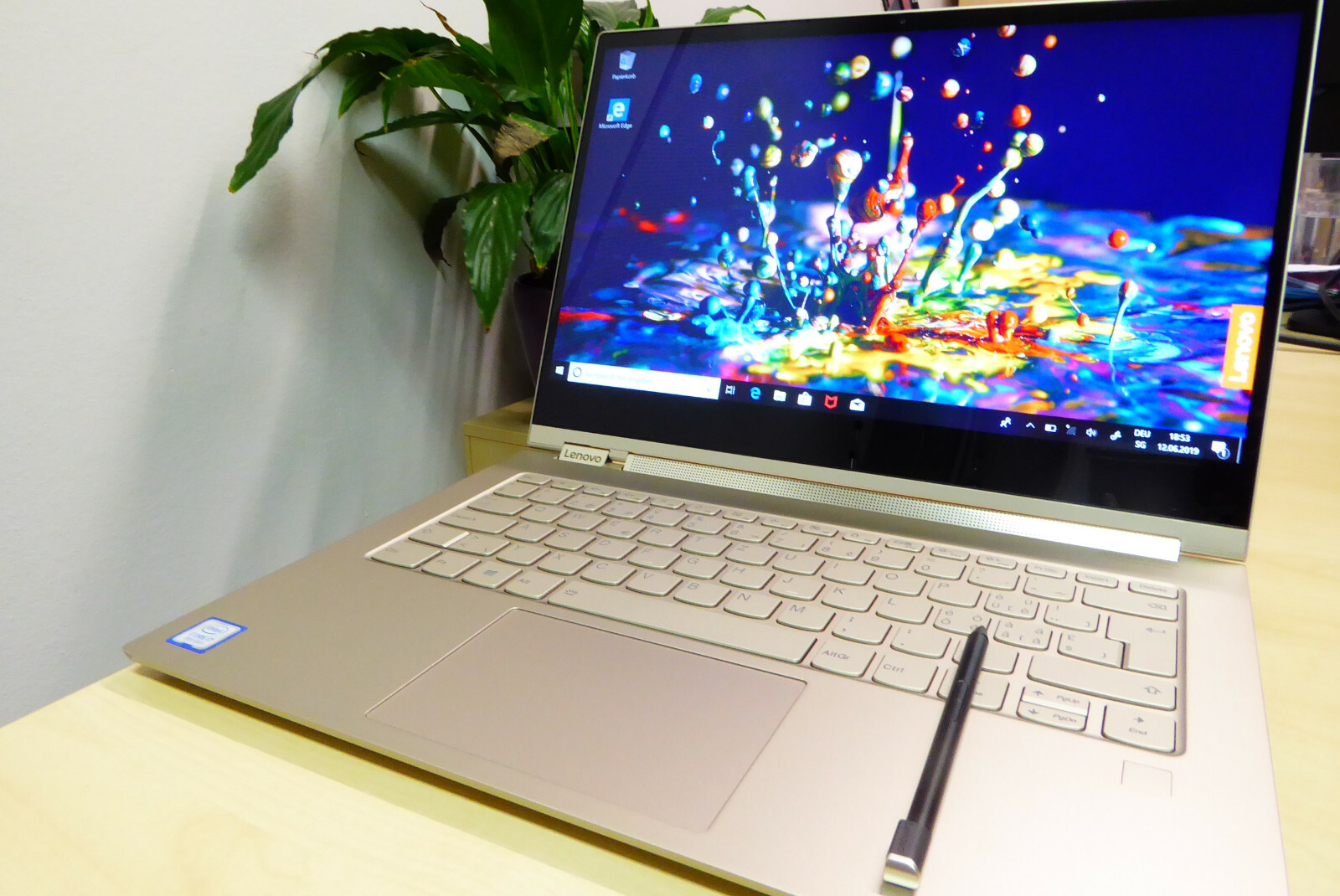 FRENCH NEW: LENOVO YOGA C940 i5-QUAD 256G IRIS FHD PEN MICA FRENCH LAYOUT