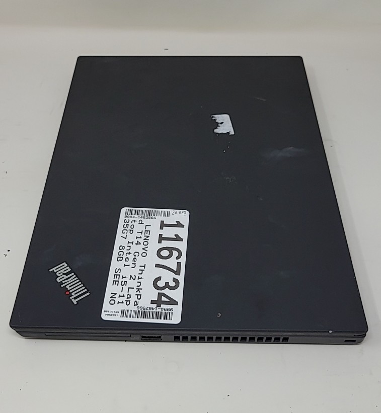 LENOVO ThinkPad T14 Gen 2 PC Laptop Intel Core i5-1135G7 8GB SEE NOTES