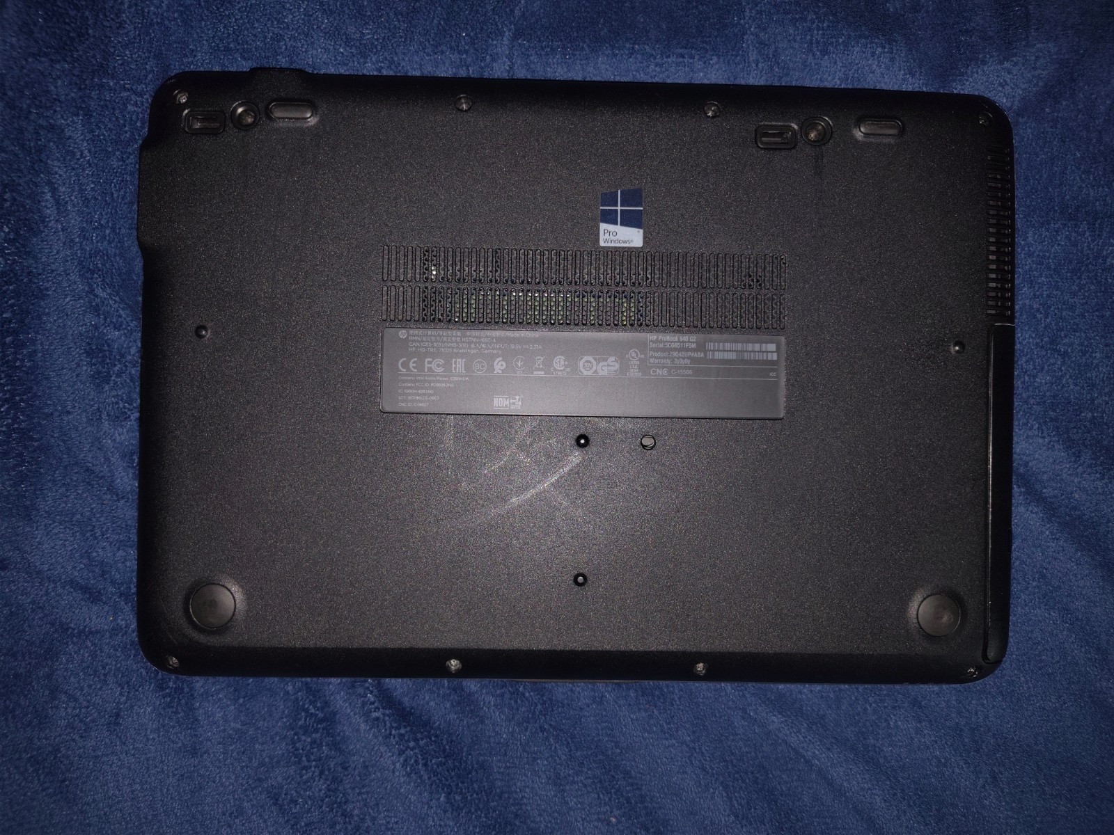 HP ProBook 640 G2 14-inch, I3 6100U 8GB RAM, 500GB HDD win11 (NO AC ADAPTER)