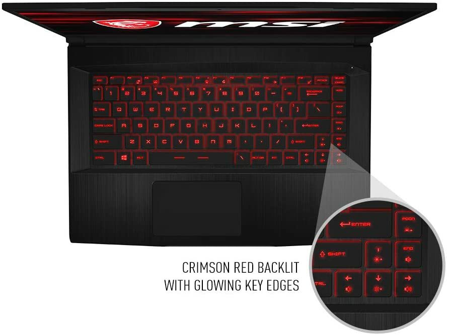 MSI GF63 Thin 9SC-068 15.6″ Gaming Laptop, Thin Bezel, Intel Core I5-9300H, NEW
