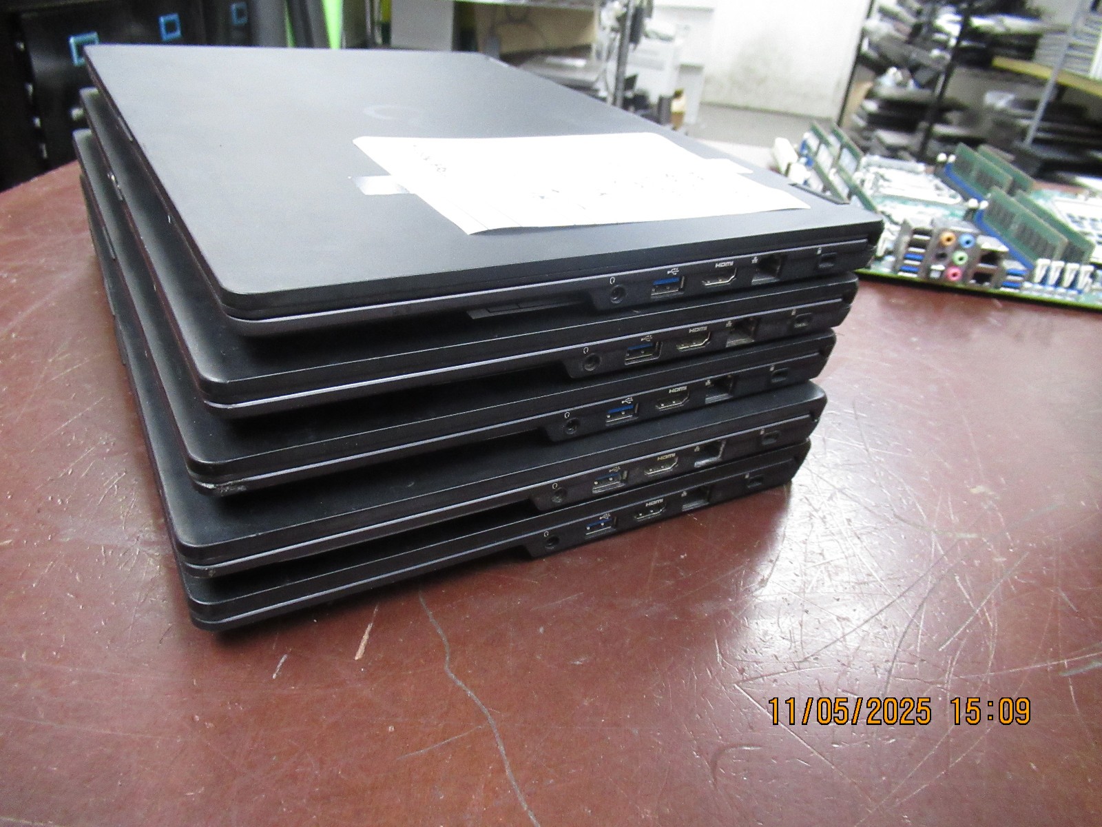 Lot of 5 Fujitsu Lifebook U749 i7 8665U 1.90GHz Laptop [NO RAM/HDD/OS/AC]
