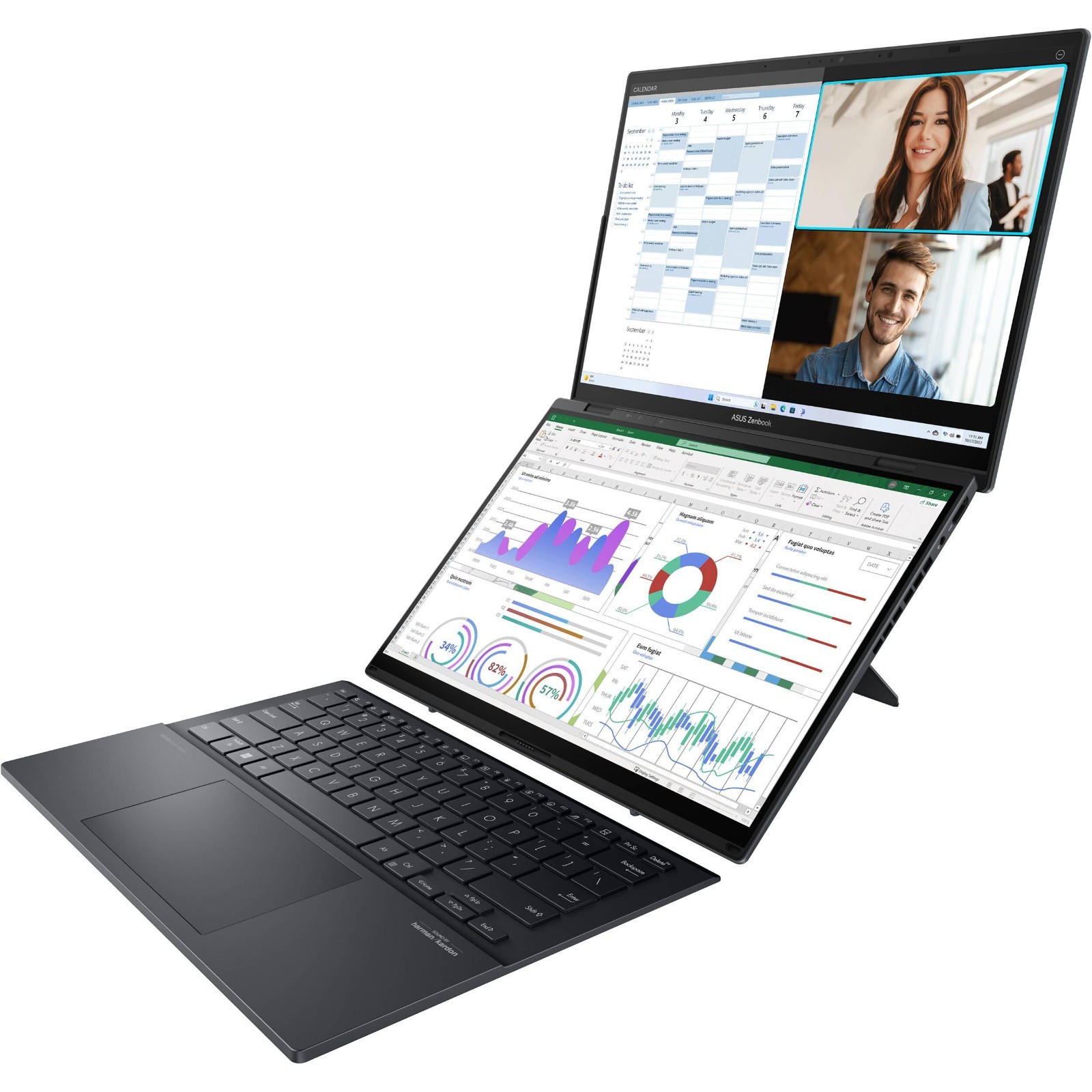 ASUS Zenbook Duo 14 UX8406CA Core Ultra 9 185H | 32GB RAM | 1TB SSD | Dual OLED