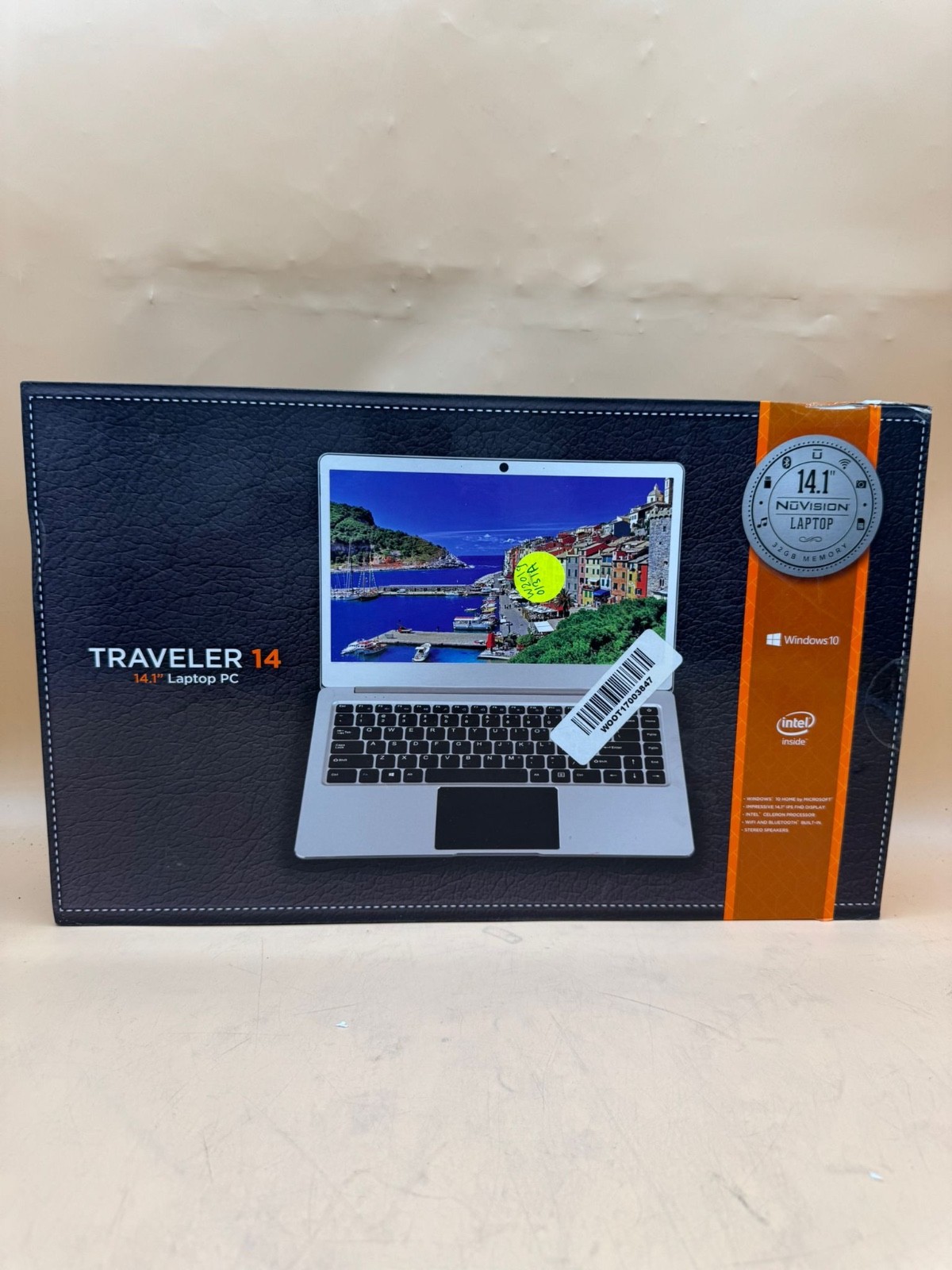 NuVision Traveler 14 Ultra-Thin Business Laptop 14.1” FHD IPS- FOR PARTS