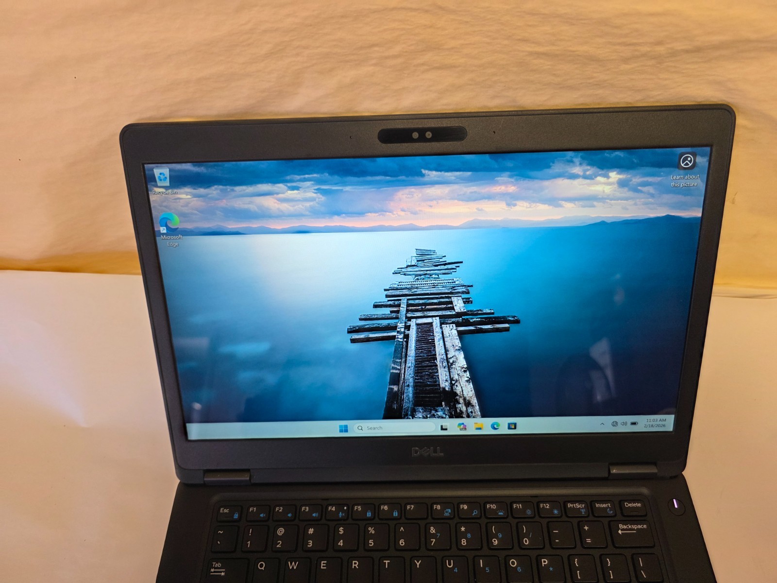 DELL LATITUDE 5491 Intel i5-8400H 2.50GHz 8GB RAM 256GB M.2 Win 11 Pro, Look