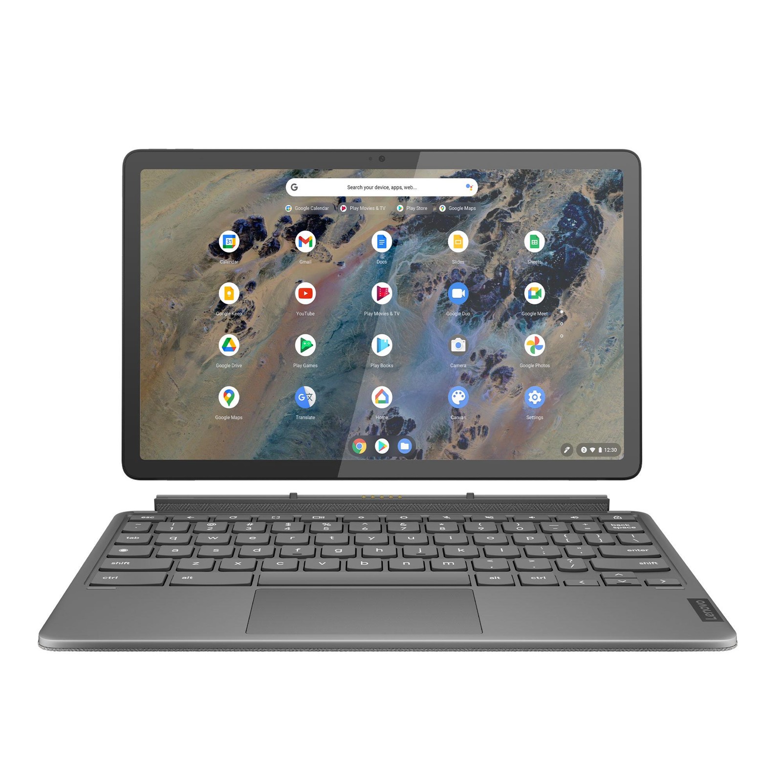Lenovo IP Duet 11Q727 10.95″ 2K Touch Laptop Snapdragon 7c G2 4GB 64GB eMMC