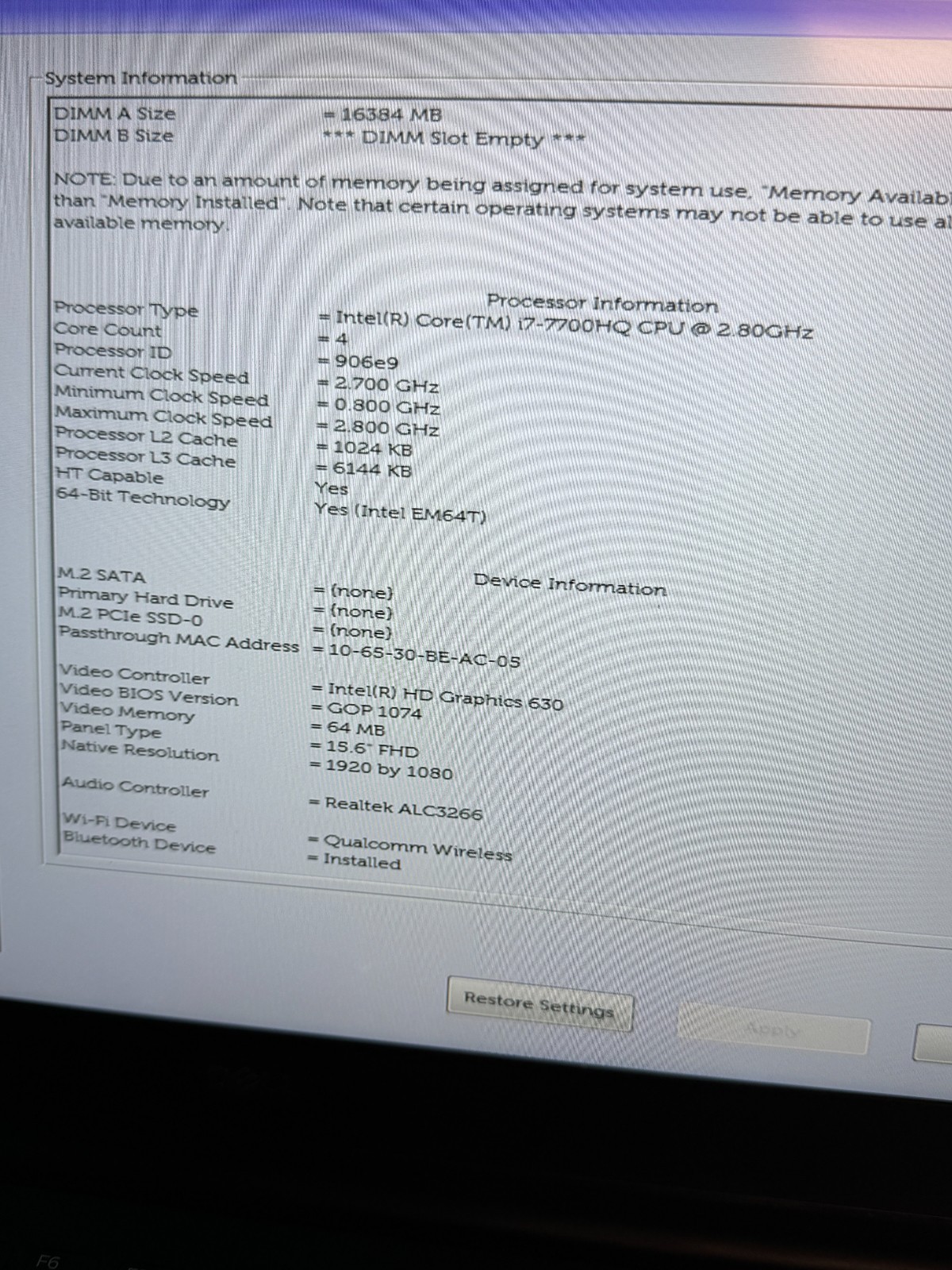 Lot of 3 Dell Precision 5520 FHD Intel I7-7700HQ 16GB RAM NO SSD T1200M NO OS
