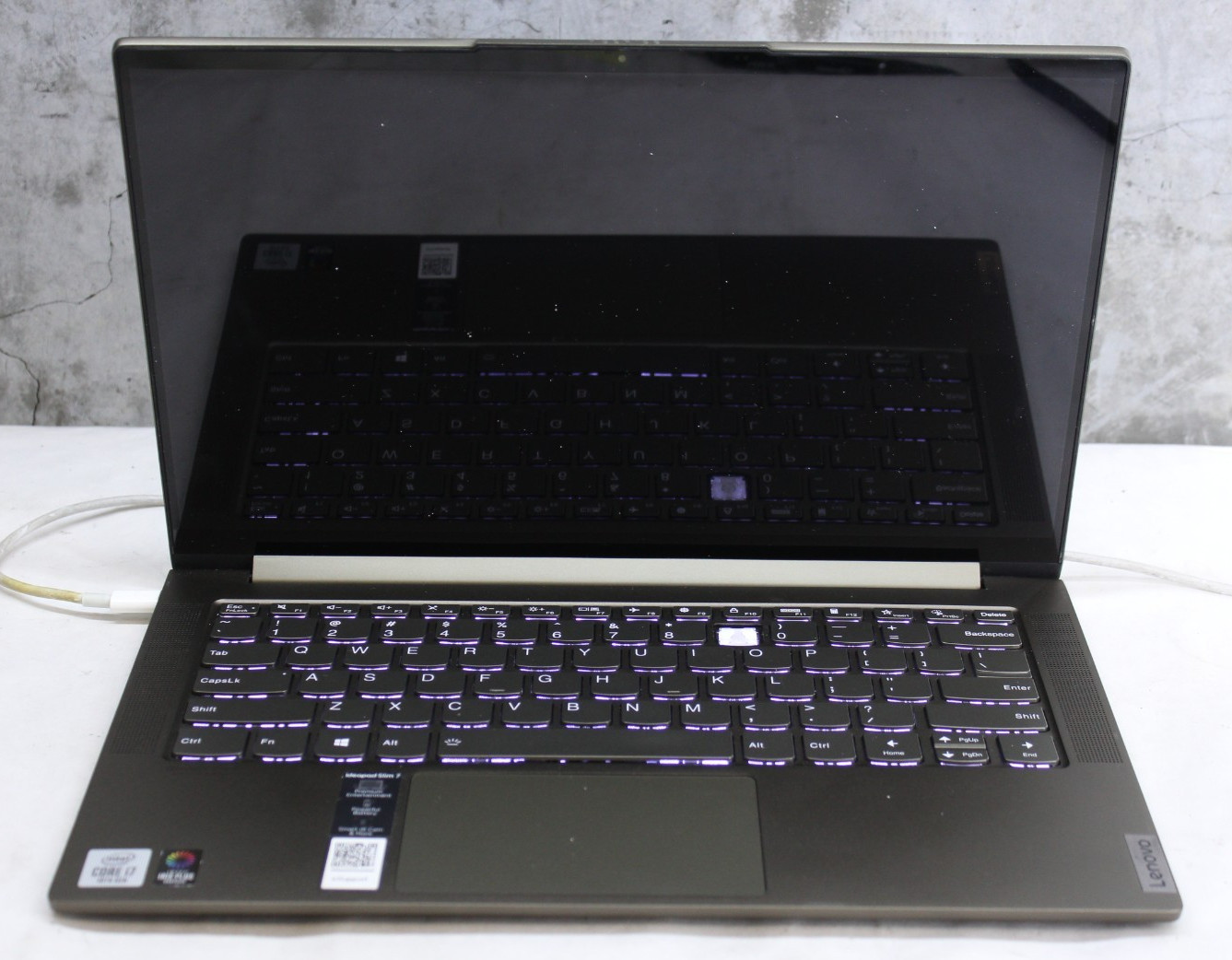 Lenovo IdeaPad Slim 7 14IIL05 | No POST, Bad Bat, No SSD | i7 10th Gen AS-IS