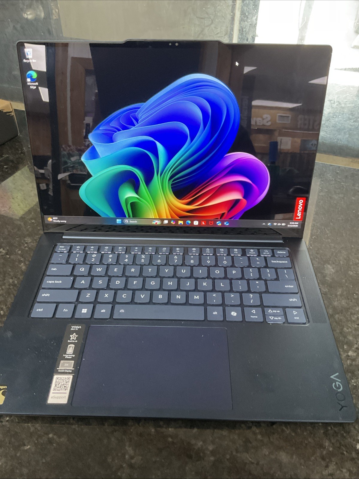2024 Lenovo Yoga Slim 7 14Q8X9 14.5” Touchscreen Laptop G4P000681
