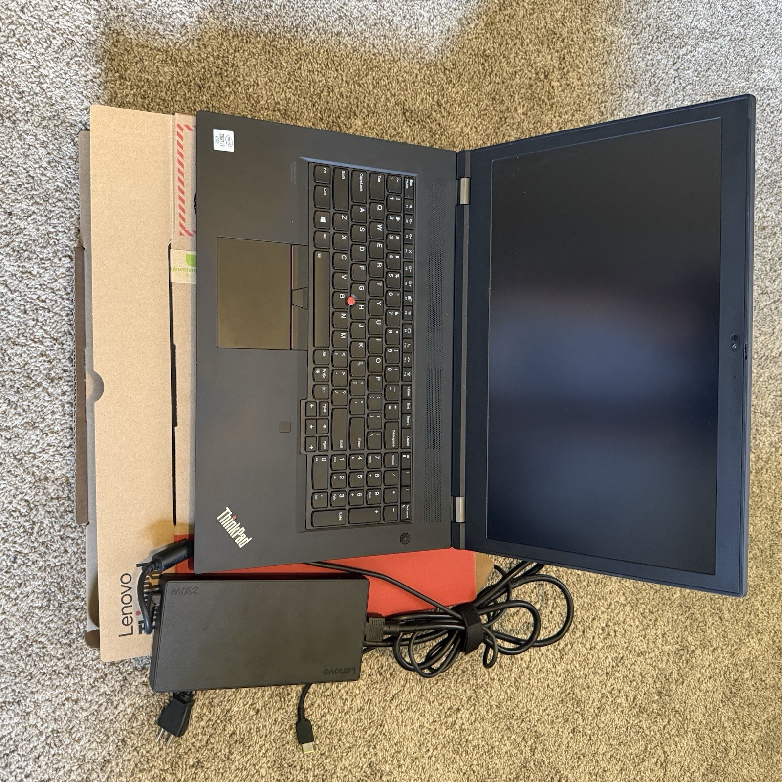 Lenovo ThinkPad P17 Gen 1 i7-10850H NVIDIA RTX 3000 32GB Mem 1TB SSD Win11 Pro