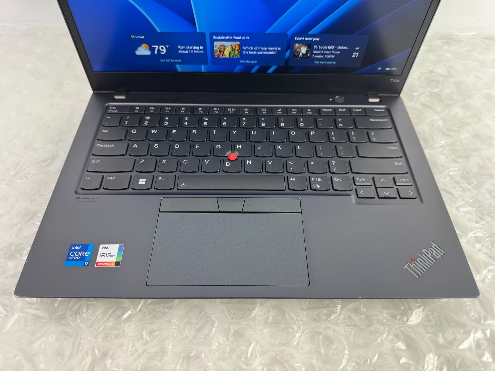 Lenovo ThinkPad T14s Gen 2 i7-1185G7 16GB 256GB SSD 14″ FHD Win 11 Pro