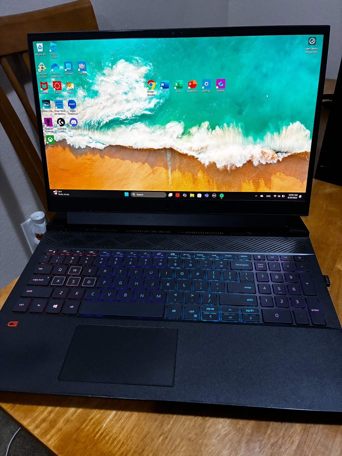 Dell G15 5511 15.6” (512GB SSD Intel Core i7-11800H 4.6GHz 16GB RAM 165 Hz