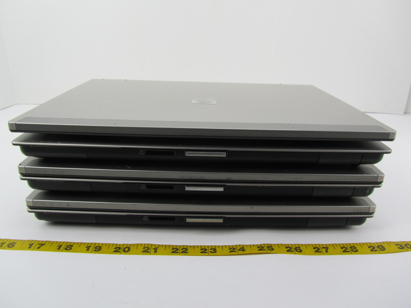 Lot of 3 HP EliteBook 6930P Laptop PC Computers Intel Core 2 Duo 2.53 NO HDD H21