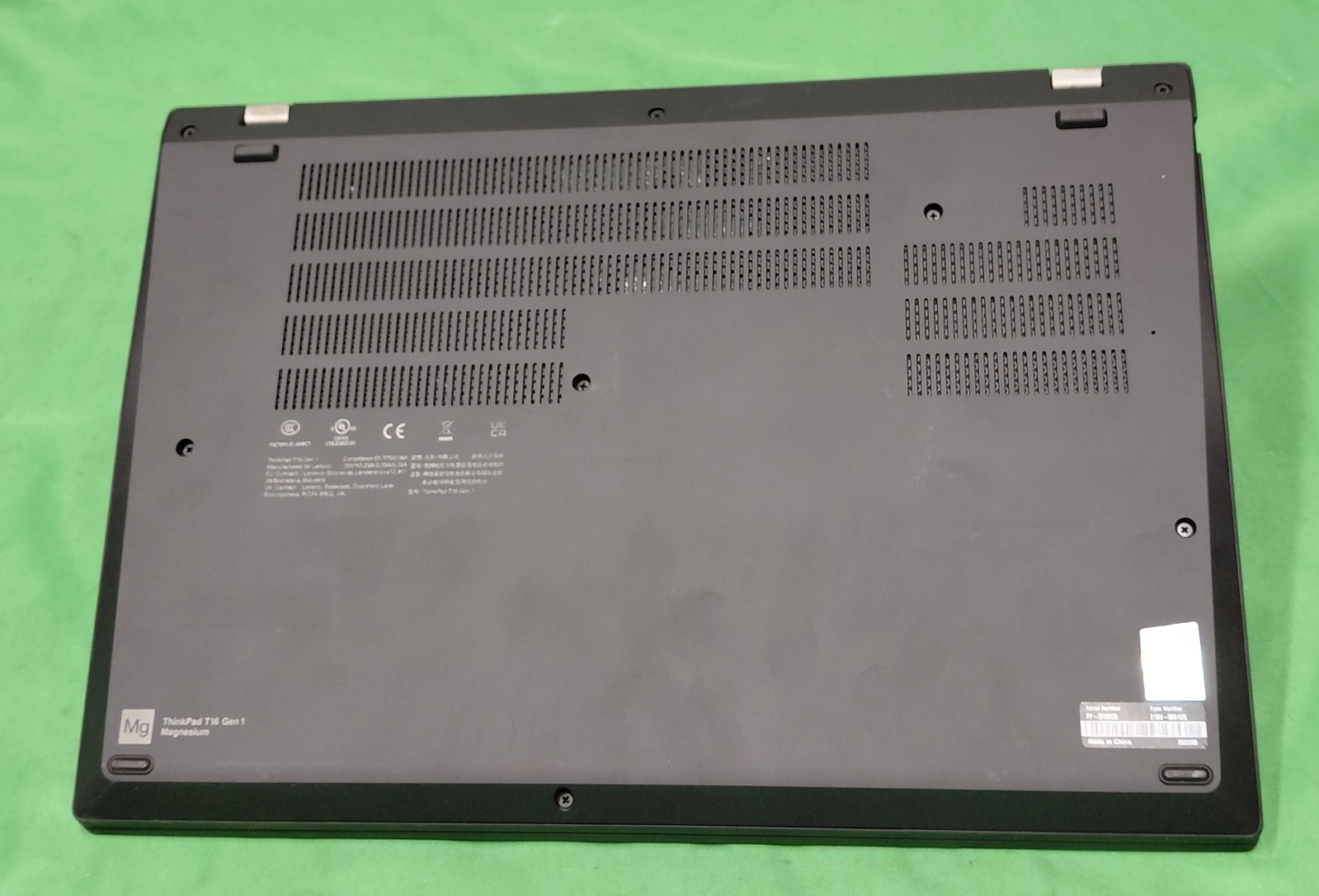 Lenovo ThinkPad T16 Gen 1 i5-1235U 12th Gen 8GB RAM 250GB Win 10 Pro W/Charger
