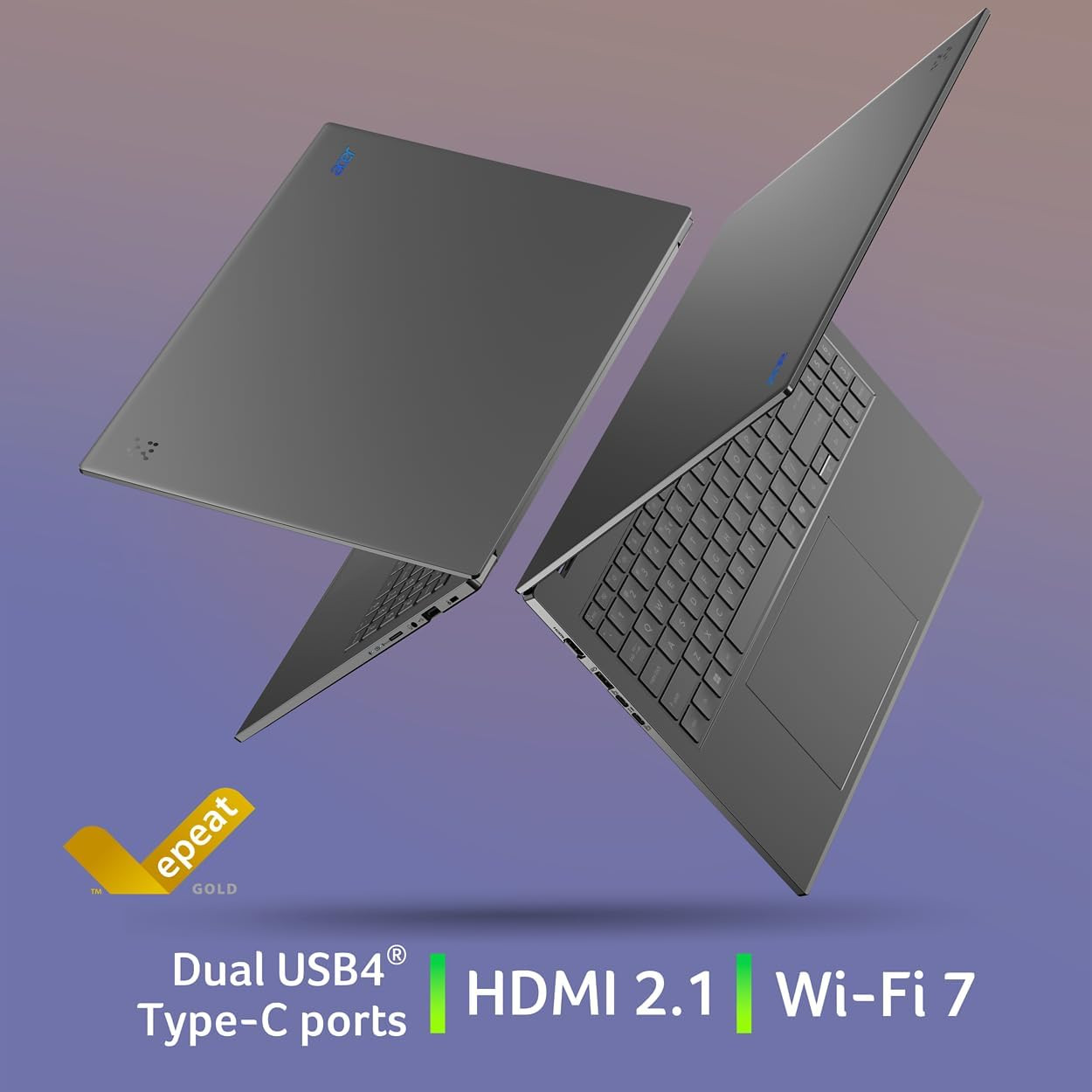 Aspire 16 AI Copilot+ PC | 16″ WUXGA 120Hz Multi-Touch Display | Snapdragon X X1