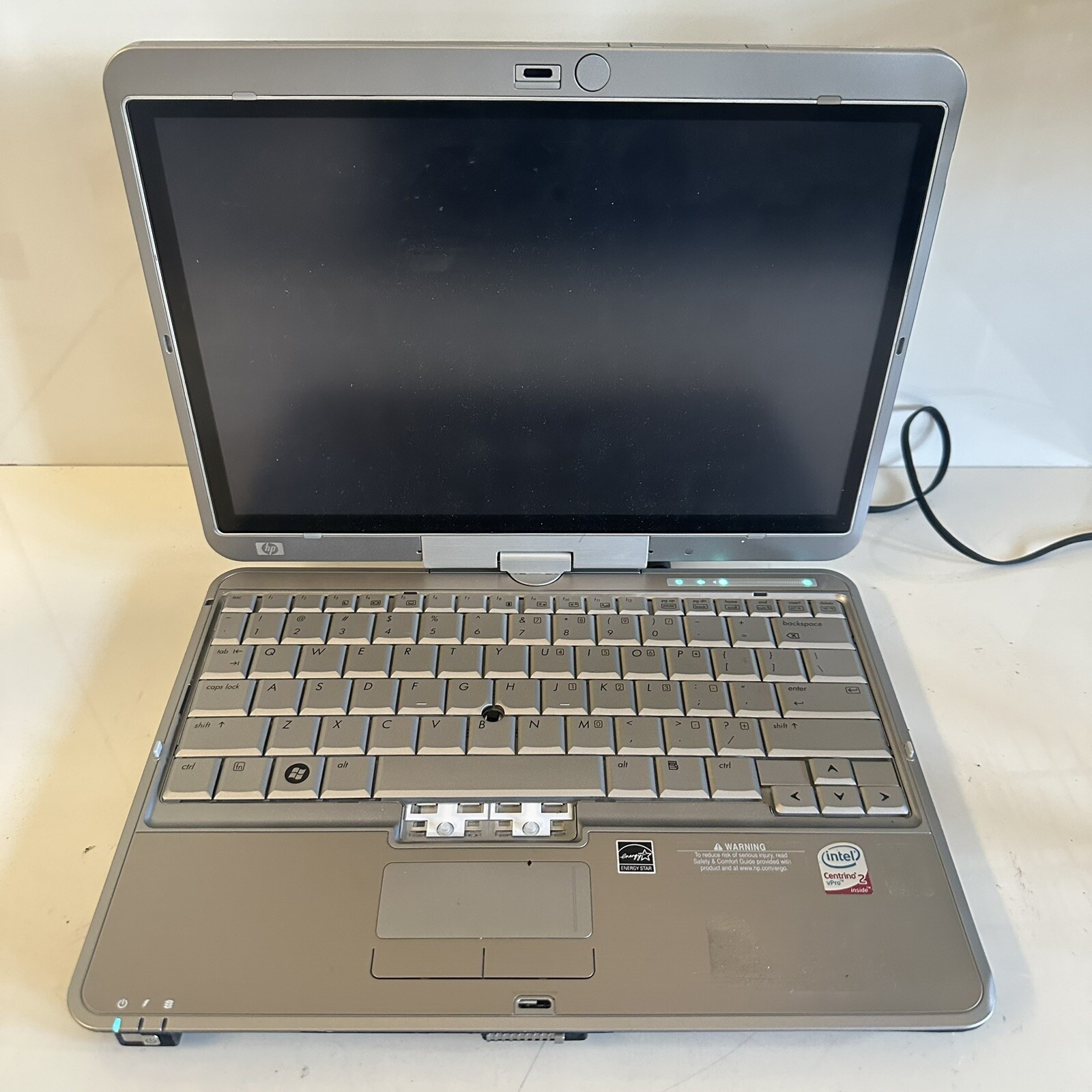 HP EliteBook 2730p 12.1” Laptop Tablet PC Intel Centrino Scraps/Salvage