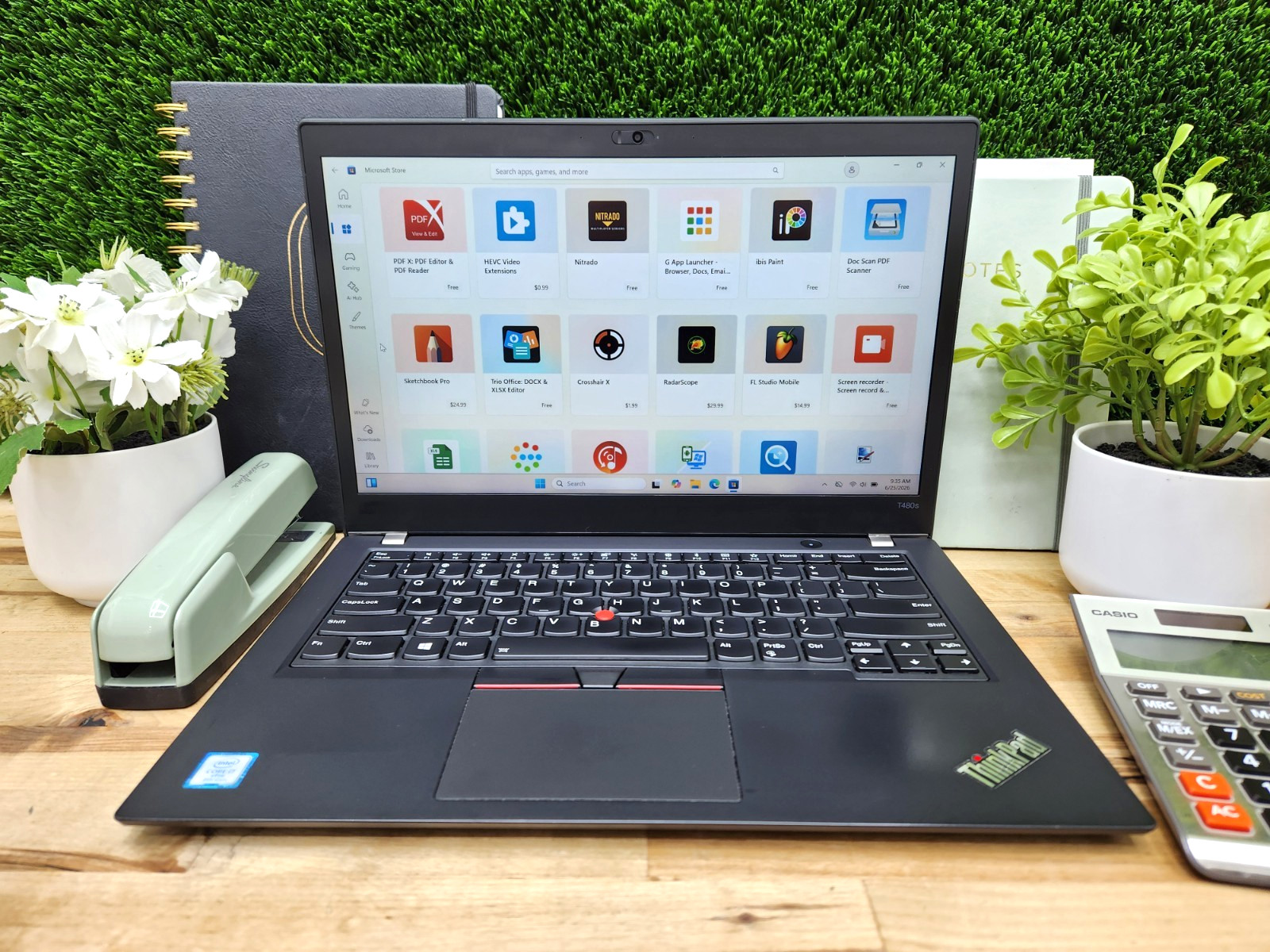 Lenovo ThinkPad T480s FHD 14 Touchscreen i7-8650U 16GB 256GB SSD Windows 11 Pro~