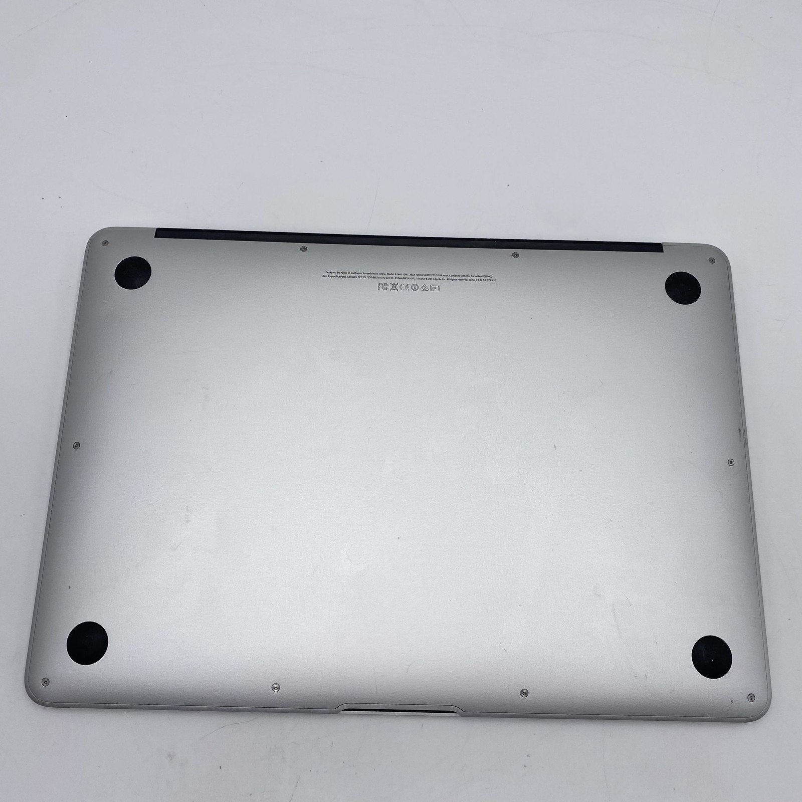 Apple MacBook Air 13in Mid2013 i5-4250U 4GB RAM 128GB SSD *No Charger* Batt: 82%