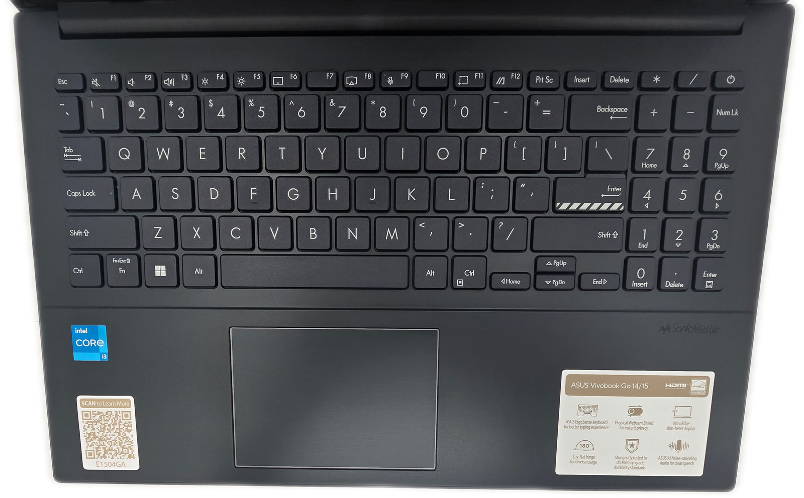 Asus Vivobook Go E1504GA Intel i3-N305 8GB 256GB SSD Windows 11 Home