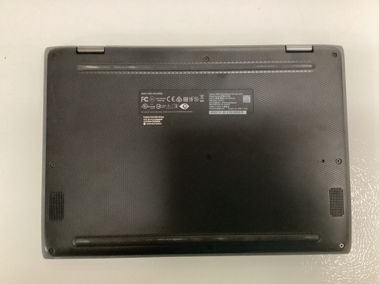 Lenovo 300e chromebook 2nd Gen MTK model 81QC 2 in 1 – 32GB – 11.6″