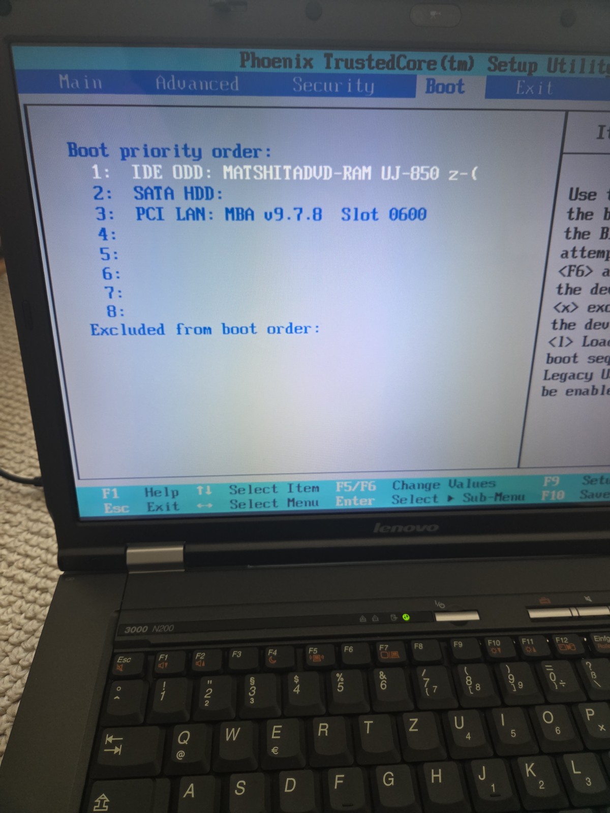 Lenovo 3000 N200 RETRO Laptop Pentium Dual Core T2390 15.4″