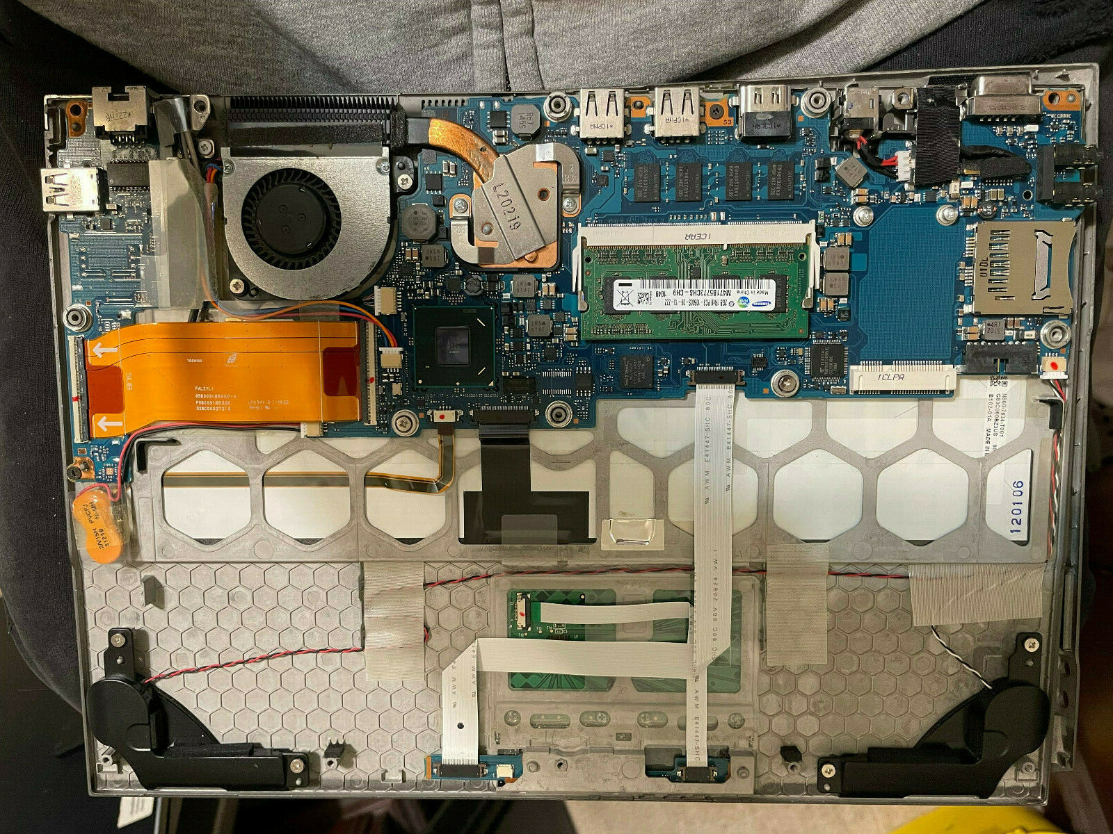 Toshiba protoge z835-p360; Boots to Bios; For parts or rebuild