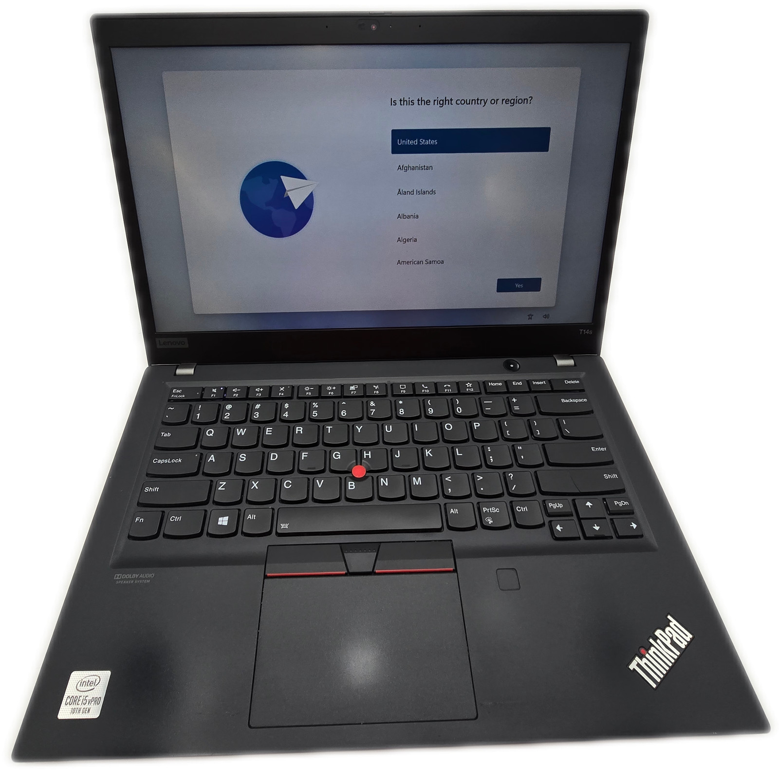 Lenovo ThinkPad T14s Gen 1 i5 10th Gen 16GB 256GB SSD Windows 11 Pro