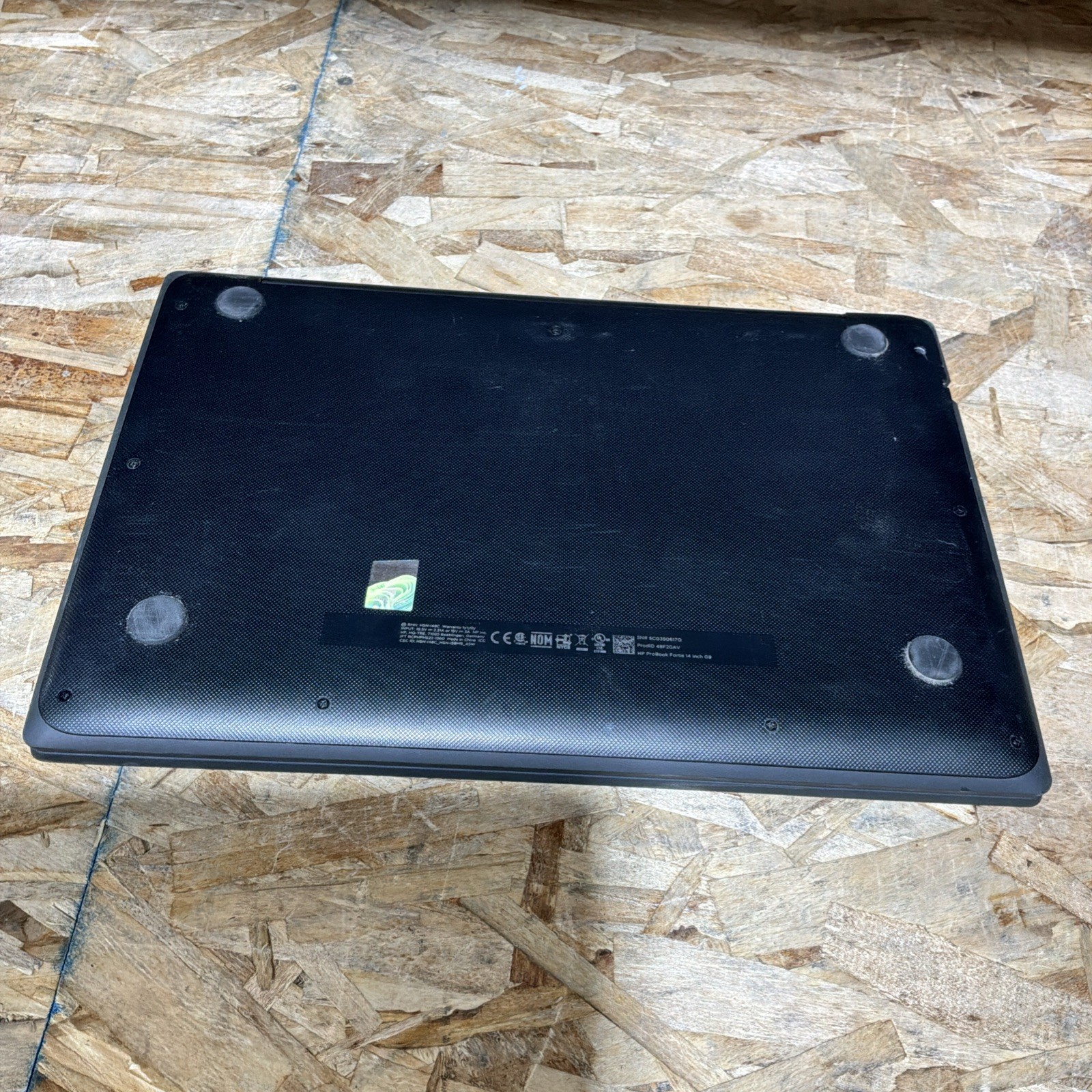 HP Pro Fortis 14 G9 Intel Celeron N4500 CPU @ 1.10GHz 4GB RAM 64GB SSD C336
