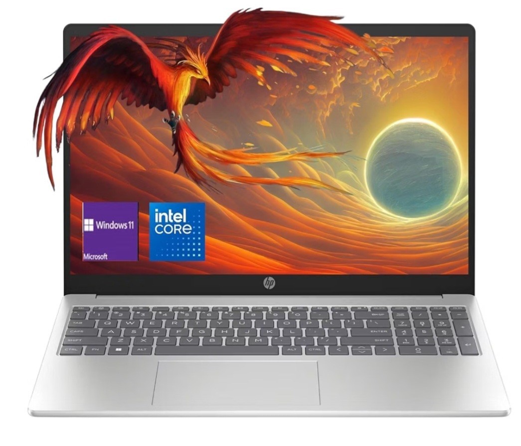 HP 15.6” Business Laptop, Travel Bag and Wireless Mouse