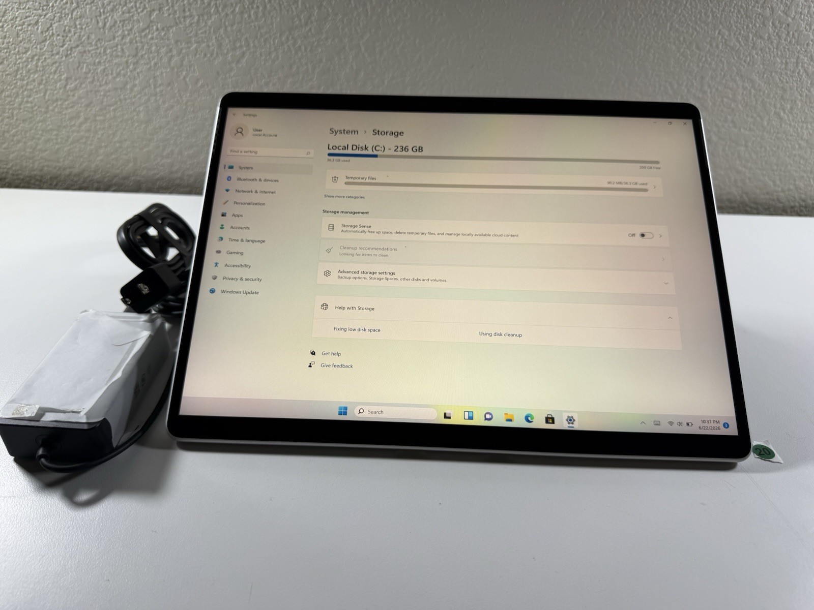 Microsoft Surface Pro 8 (1982) i5-1145G7 – 16GB RAM – 256GB 120Hz – Win 11 Pro