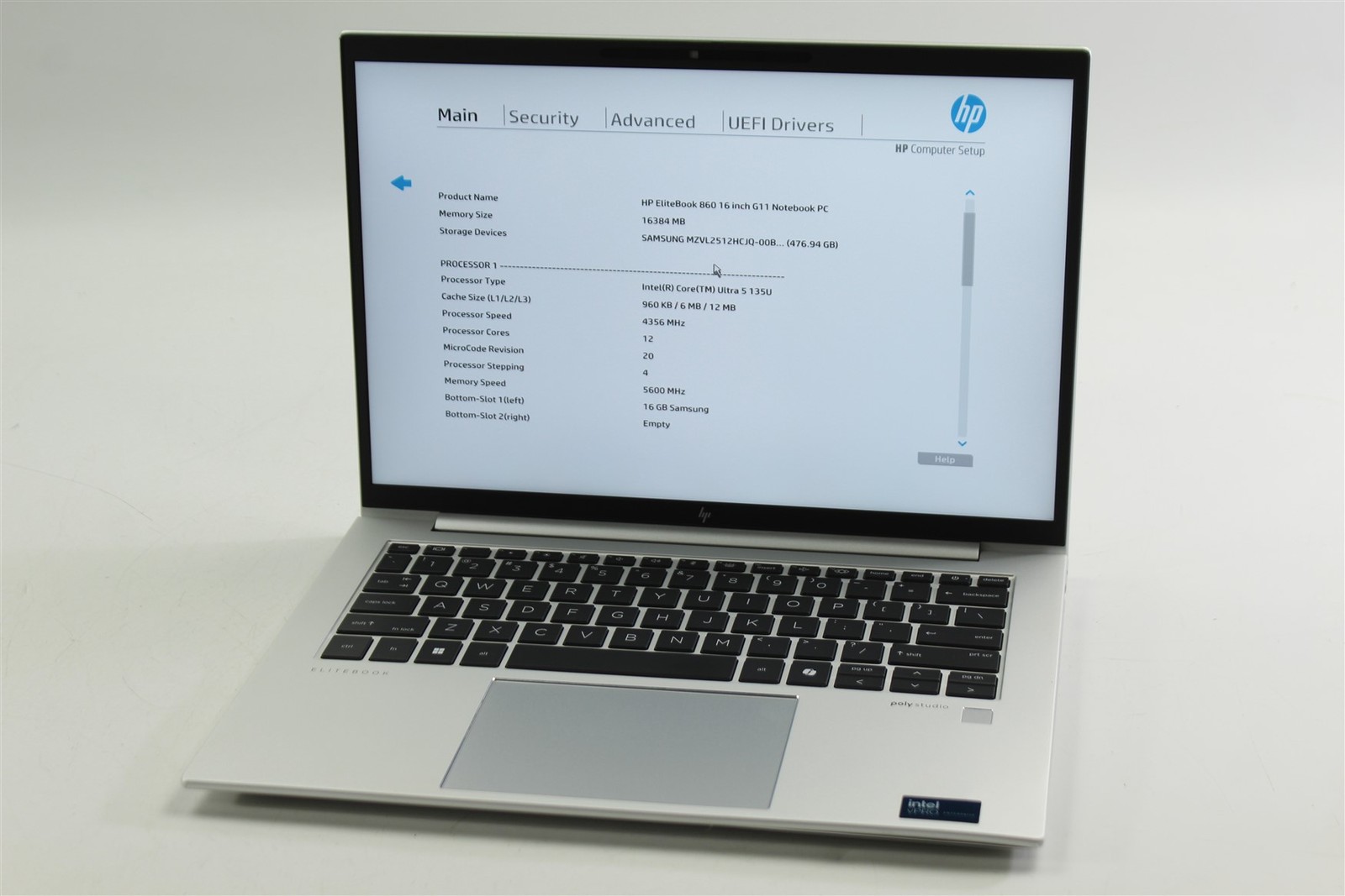 HP EliteBook 840 G11 14″ FHD Core Ultra 5 135U 1.6GHz 512GB SSD 16GB RAM W11P