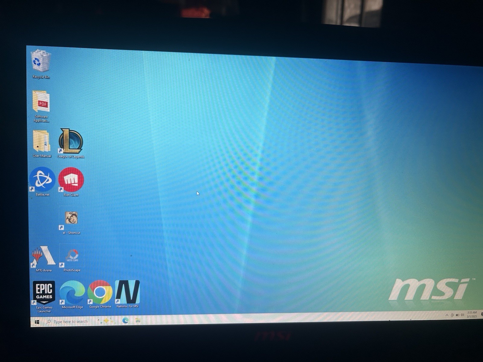 Msi Gaming Laptop 15.3. Intel CoreI7,5700hq CPU @ 2.7 GHz 16 Gb Ram 1Tb Memory