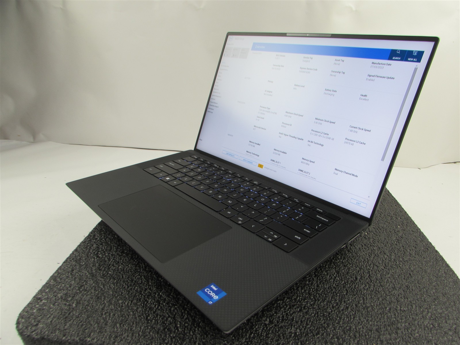 DELL PRECISION 5570 CORE I7-12800H 1TB SSD 32GB RAM NVIDIA RTX A1000 WIN 11 PRO