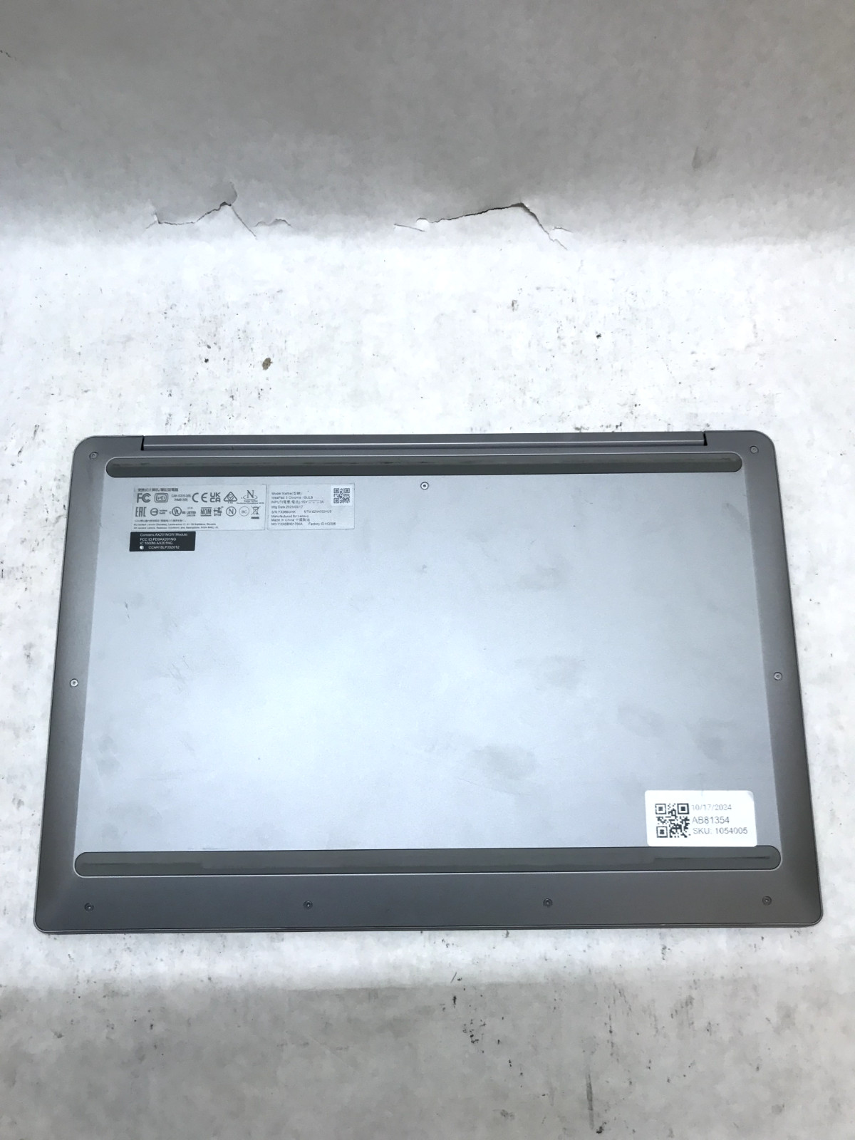 Lenovo IdeaPad 3 15IJL6 15.6″ Intel Celeron N4500 4GB Ram 64GB eMMC Chrome OS DW