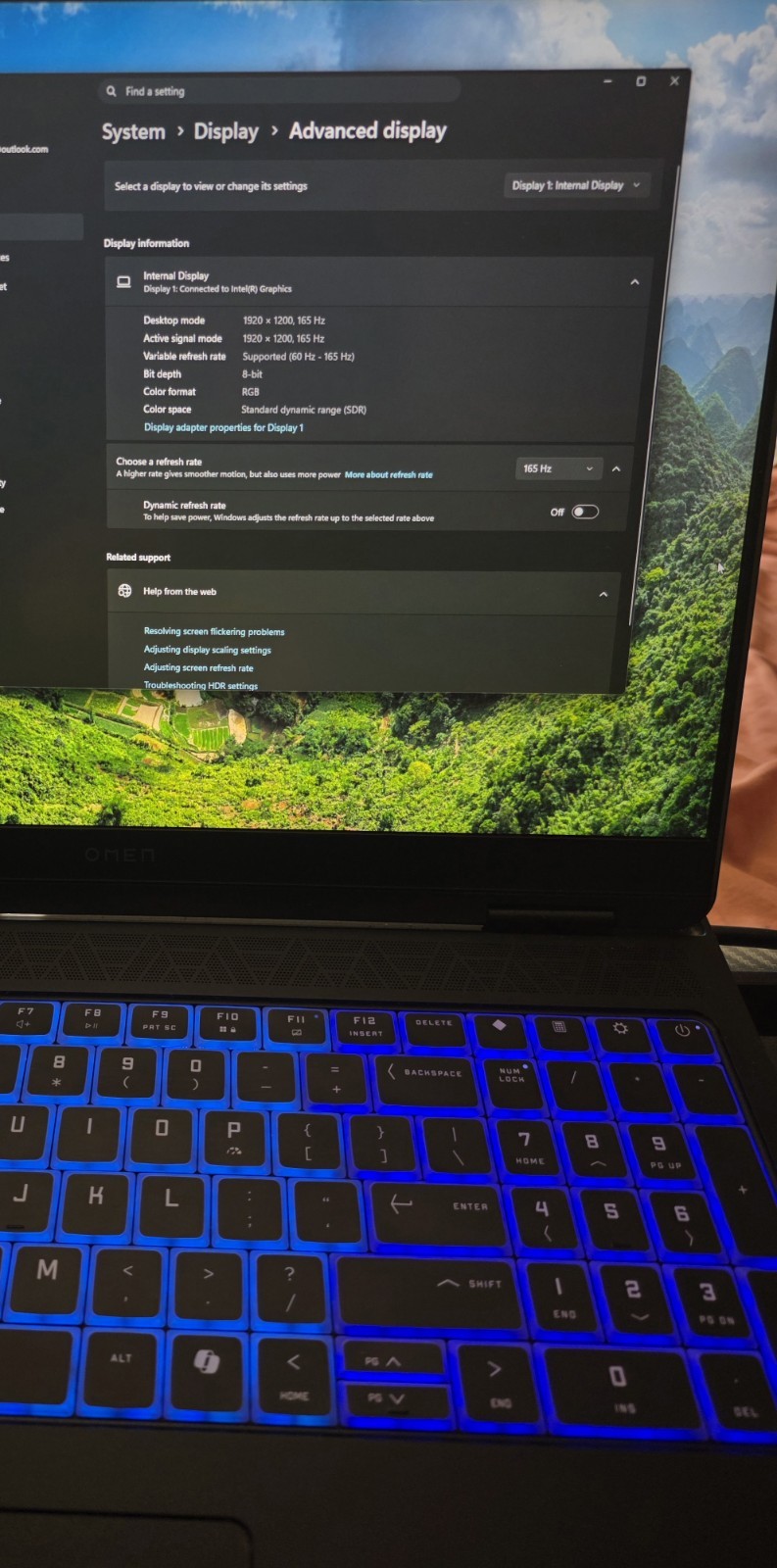 Hp Omen Max 16 16″ Intel Ultra 9 275HX 32GB RAM 1TB SSD RTX 5060 WiFi Gaming