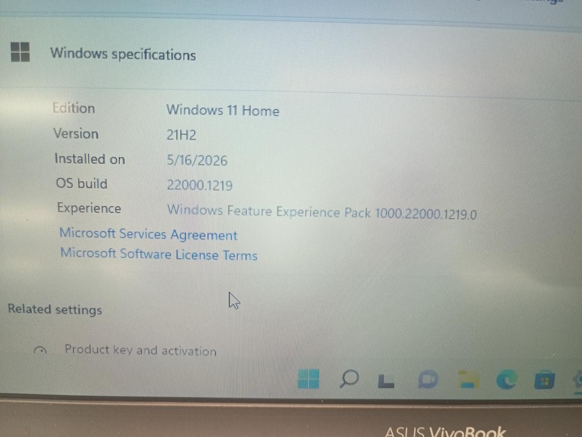 PRE OWNED ASUS X712J VIVOBOOK WINDOWS 11 HOME- I5-10351- 1.2GHZ- 12G (P23017396)