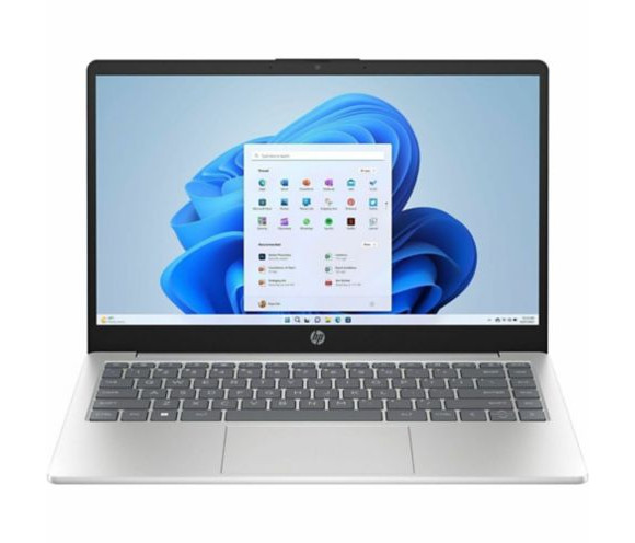 HP 14” Laptop – R3-7320U 4G 256G Radeon W11H, Natural Silver